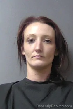 Mugshot of Carlee Kay Conley booked in Madison County, Indiana on May 12, 2026