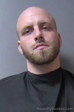 Mugshot of Brandon David Brooks booked in Madison County, Indiana on May 14, 2026