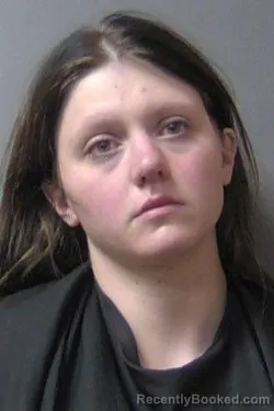 Mugshot of Adrienne Mackenzie Slayton booked in Madison County, Indiana on May 16, 2026