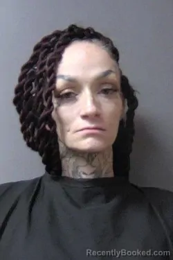 Mugshot of Amista Dawn Kirby booked in Madison County, Indiana on May 20, 2026