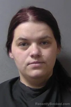 Mugshot of Raven Paige Edwards booked in Madison County, Indiana on May 25, 2026