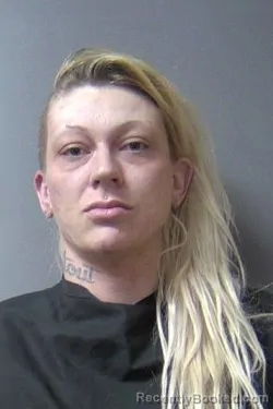 Mugshot of Rachel Elysa Ward booked in Madison County, Indiana on May 27, 2026