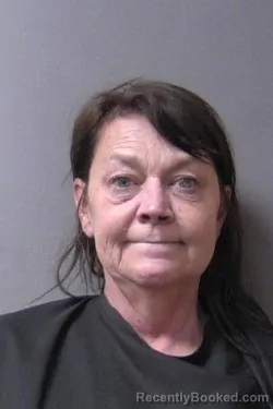 Mugshot of Donna Sharline Huffman booked in Madison County, Indiana on May 27, 2026
