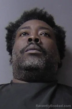 Mugshot of Omar Sherod Johnson booked in Madison County, Indiana on June 3, 2026