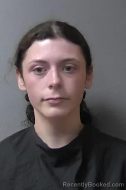 Mugshot of Alyvia Renee Boram booked in Madison County, Indiana on June 4, 2026