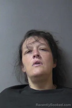 Mugshot of Britney Nicole Marling booked in Madison County, Indiana on June 9, 2026