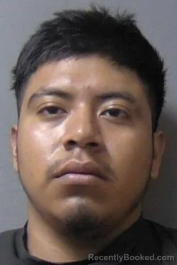 Mugshot of Carlos Cruz Lopez booked in Madison County, Indiana on June 22, 2026