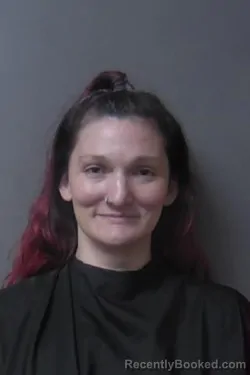 Mugshot of Kristina Lynn Mock booked in Madison County, Indiana on June 22, 2026