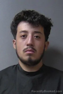 Mugshot of Dennis Aiberson Guerra Garcia booked in Madison County, Indiana on July 1, 2026