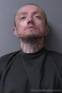 Mugshot of Joshua David Simmons booked in Madison County, Indiana on July 3, 2026