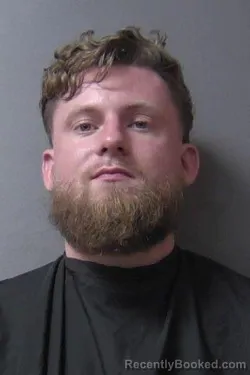 Mugshot of Hunter Gage Benfield booked in Madison County, Indiana on July 4, 2026