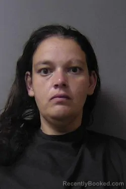 Mugshot of Andrea Kay Charlotte Buck booked in Madison County, Indiana on July 8, 2026