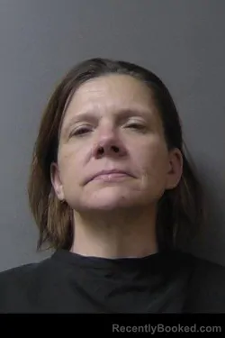 Mugshot of Meranda Sue Stewart booked in Madison County, Indiana on July 8, 2026