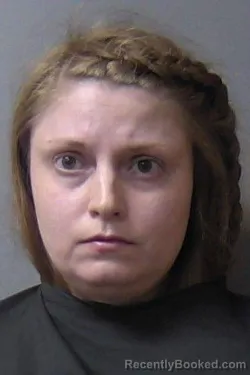 Mugshot of Sarah Lynn Dinklage booked in Madison County, Indiana on July 12, 2026