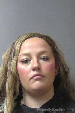 Mugshot of Addison Mae Brewer booked in Madison County, Indiana on July 16, 2026
