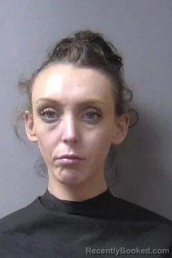 Mugshot of Katie Marie Johnston booked in Madison County, Indiana on July 20, 2026