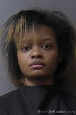 Mugshot of Amiyah Cymone McMullen booked in Madison County, Indiana on July 26, 2026