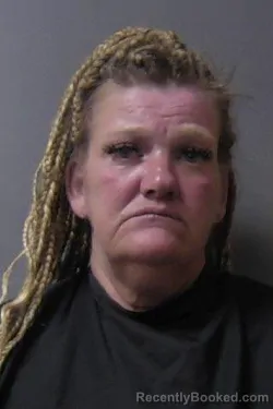 Mugshot of Brenda Lynn Crank booked in Madison County, Indiana on July 28, 2026