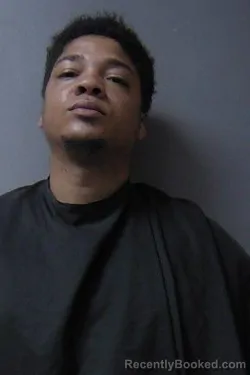 Mugshot of Anthony Shantuge Junior Rucker booked in Madison County, Indiana on August 1, 2026