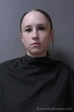 Mugshot of Rylee Jane Thurston booked in Madison County, Indiana on August 1, 2026