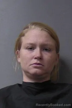 Mugshot of Monica Lynn Hicks booked in Madison County, Indiana on August 19, 2026