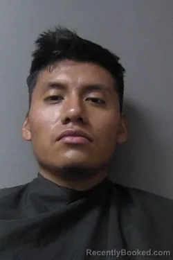 Mugshot of Ivan Hernandez Santiago booked in Madison County, Indiana on August 23, 2026