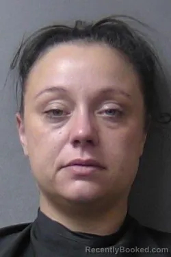 Mugshot of Brittany Kathleen Rye booked in Madison County, Indiana on September 4, 2026