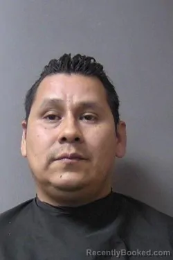 Mugshot of Heriberto Morales Ortiz booked in Madison County, Indiana on September 10, 2026