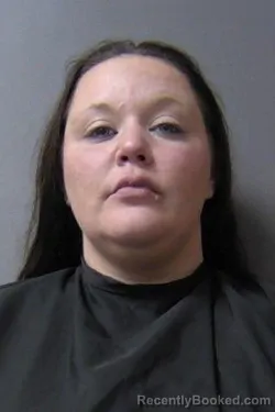 Mugshot of Guenn Renee Cluxton booked in Madison County, Indiana on October 26, 2026