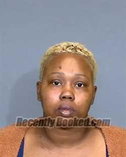 Mugshot of Aulisha Norae Riley booked in Marion County, Indiana on July 29, 2026