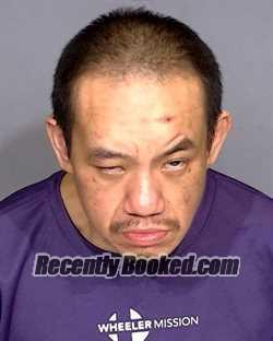 Booking photo from Marion County, Indiana