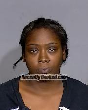 Mugshot of Jayla Samon Hawkins booked in Marion County, Indiana on August 7, 2026