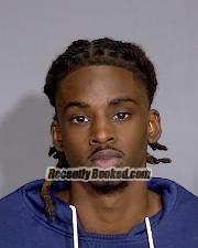 Mugshot of OMARION TYREE-DANIEL OTIENO booked in Marion County, Indiana on March 25, 2026