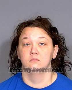 Mugshot of Brittany Sue Wolfe booked in Marion County, Indiana on August 10, 2026