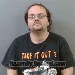 Booking photo from Martin County, Indiana