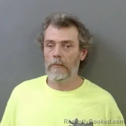 Mugshot of Charles R Stewart booked in Martin County, Indiana on March 20, 2026