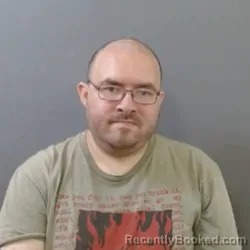 Mugshot of Trevor Moffatt booked in Martin County, Indiana on March 31, 2026