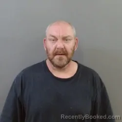 Mugshot of Michael A. Jones booked in Martin County, Indiana on April 16, 2026