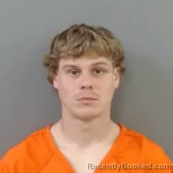Mugshot of Aaron David Woods booked in Martin County, Indiana on April 24, 2026