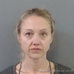 Mugshot of Chelsea James booked in Martin County, Indiana on July 25, 2026