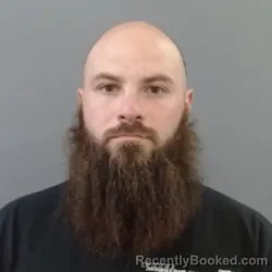Mugshot of Dustin Robert Clemann booked in Martin County, Indiana on July 31, 2026