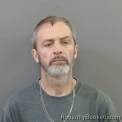 Mugshot of Michael Ray Hert booked in Martin County, Indiana on August 5, 2026