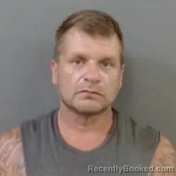 Mugshot of Larry G Holt Jr booked in Martin County, Indiana on August 21, 2026