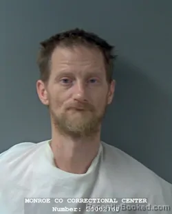 Mugshot of JEFFREY RYAN LAWRENCE DOUBLE booked in Monroe County, Indiana on March 3, 2026