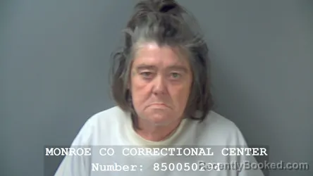 Mugshot of NIOLA BERNIECE HOWELL booked in Monroe County, Indiana on July 21, 2026