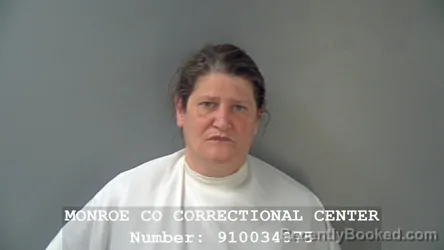 Mugshot of PAMELA JEAN WESTFALL booked in Monroe County, Indiana on March 23, 2026