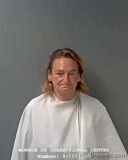 Mugshot of Jennifer Ray Elliot booked in Monroe County, Indiana on September 4, 2026