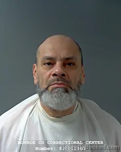 Mugshot of MANUEL GARCIA AYON booked in Monroe County, Indiana on May 28, 2026