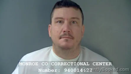 Mugshot of JEFFREY SCOTT WAGGONER booked in Monroe County, Indiana on March 12, 2026