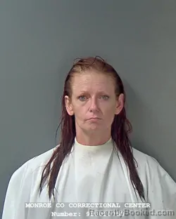 Mugshot of TINA MARIE BRUMMETT booked in Monroe County, Indiana on July 1, 2026